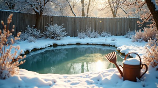 Optimiser l'entretien du jardin en hiver pour un printemps florissant