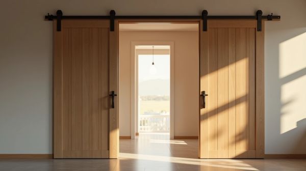 Une porte isolante entre garage et maison pour un confort thermique optimal